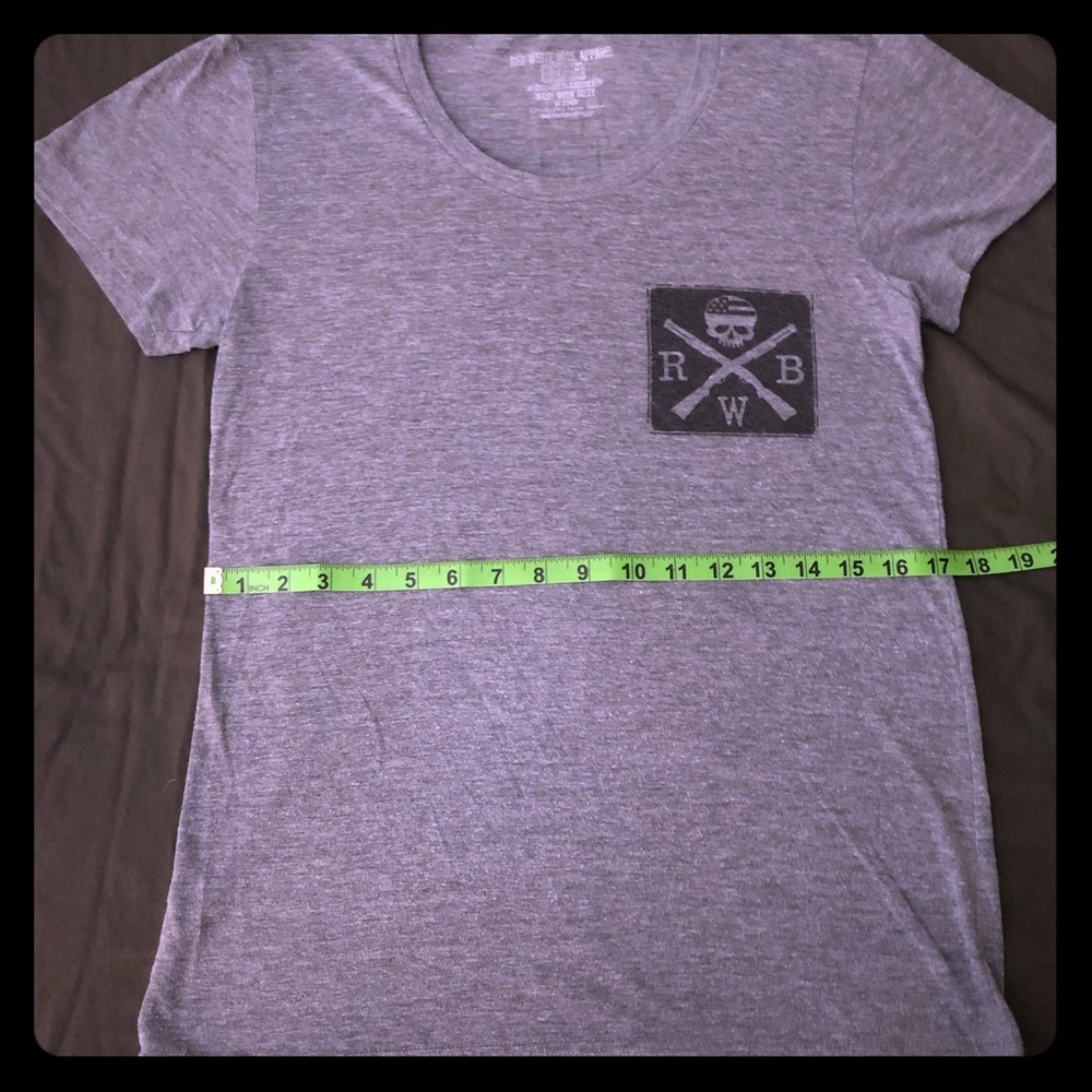 Red White & Blue Apparel “Thin Blue Line” Tee